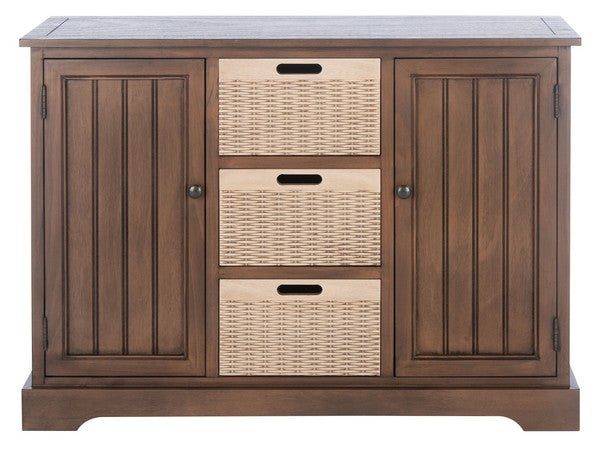 Safavieh Landers 2Dr & 3 Removable Baskets | Console Tables | Modishstore - 10