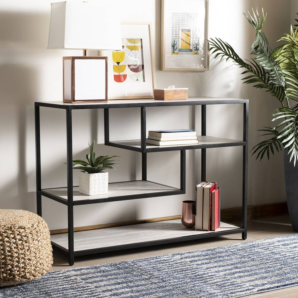 Safavieh Reese Geometric Console Table | Console Tables | Modishstore - 2
