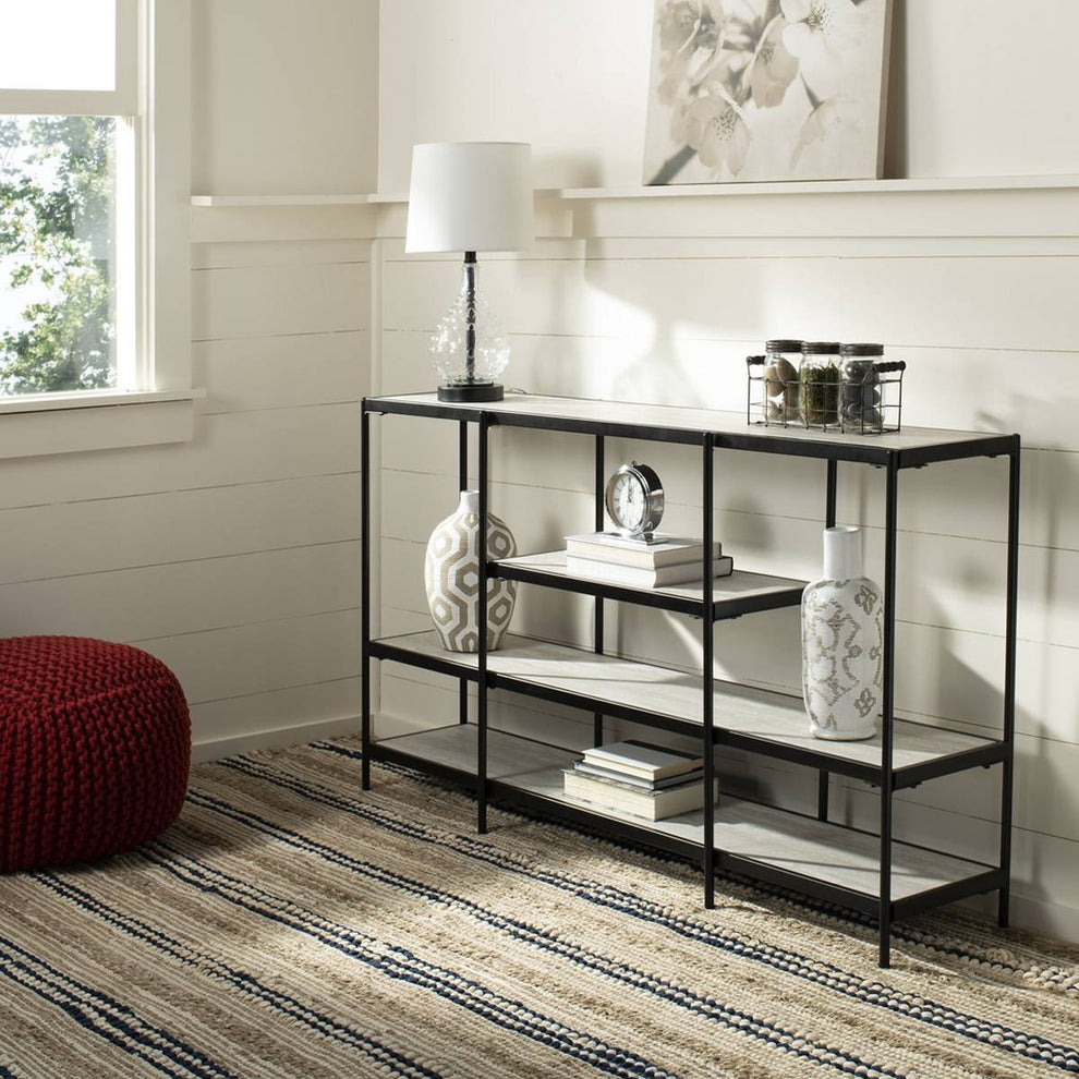 Safavieh Petra 3 Tier Console Table | Console Tables | Modishstore - 2