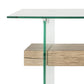 Safavieh Kayley Rectangular Modern Glass Console Table | Console Tables |  Modishstore  - 3