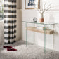 Safavieh Kayley Rectangular Modern Glass Console Table | Console Tables | Modishstore - 2