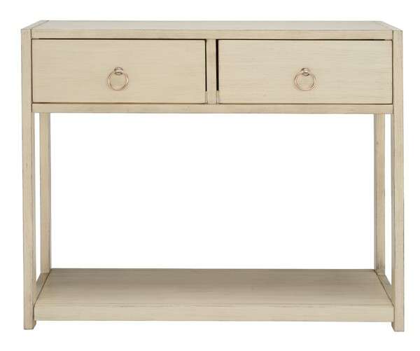 Safavieh Sadie Console Table - Antique White | Console Tables | Modishstore - 2