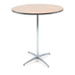 Cocktail table - 30'' round w/30'' and 42'' poles By Atlas | Bar Tables| Modishstore