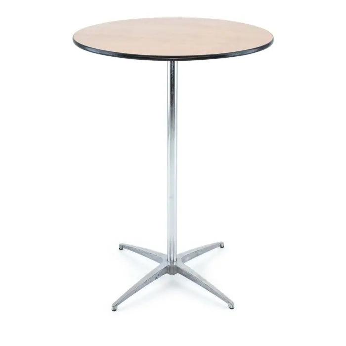 Cocktail table - 30'' round w/30'' and 42'' poles By Atlas | Bar Tables| Modishstore - 4