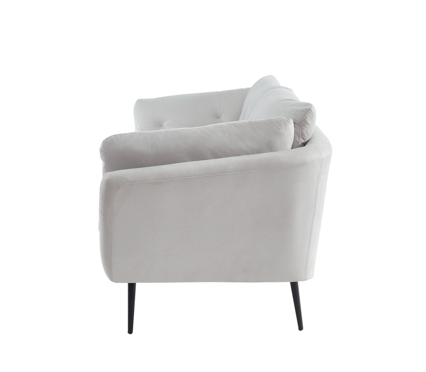 Divani Casa Cody - Modern Grey Fabric Sofa-3