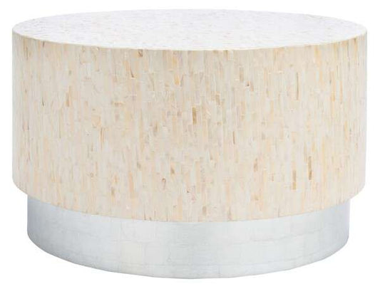 Safavieh Scarlett Round Coffee Table - Natural | Coffee Tables | Modishstore