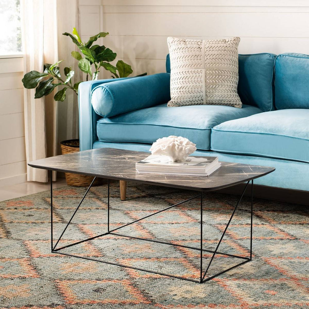 Safavieh Rylee Rectangle Coffee Table | Coffee Tables | Modishstore - 4