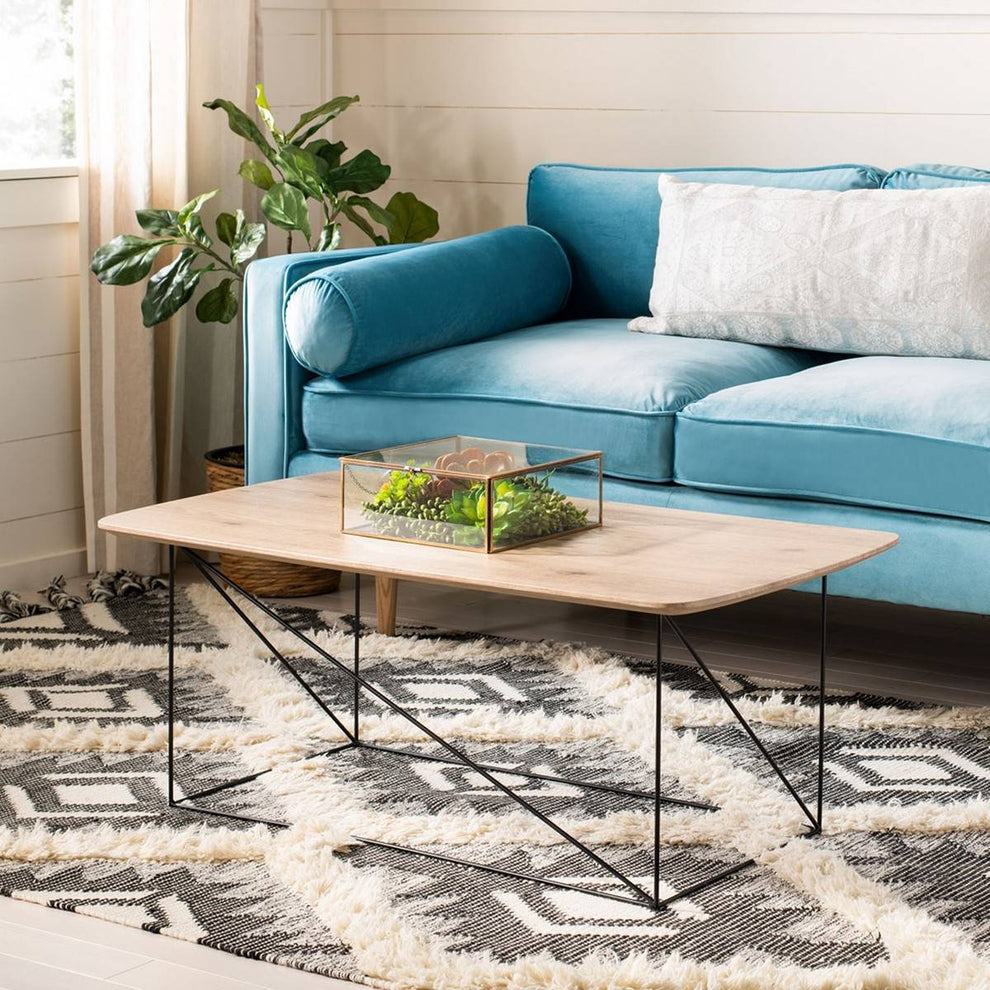 Safavieh Rylee Rectangle Coffee Table | Coffee Tables | Modishstore - 6