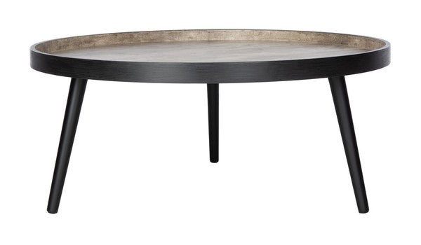 Safavieh Fritz Round Tray Top Coffee Table | Coffee Tables | Modishstore - 4