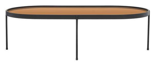 Safavieh Emmerick Mirrored Coffee Table - Rose Gold Top | Coffee Tables | Modishstore