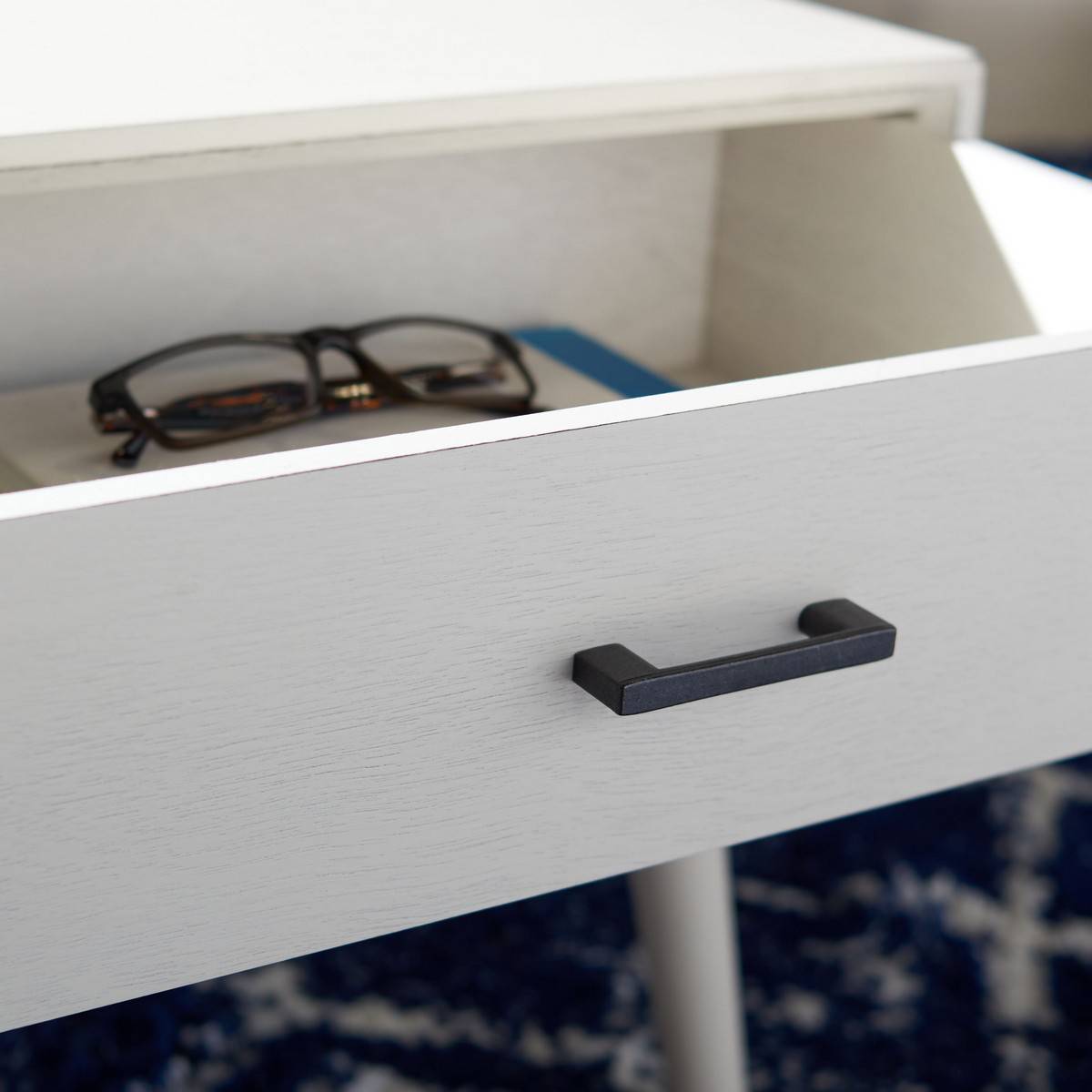 Safavieh Mozart Mid   Century 2 Drawer Coffee Table | Coffee Tables | Modishstore - 4