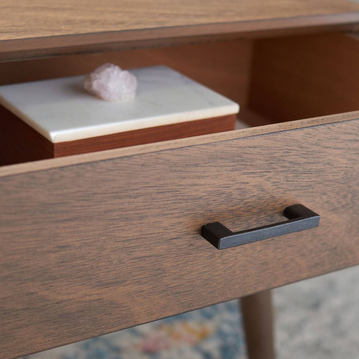 Safavieh Mozart Mid   Century 2 Drawer Coffee Table | Coffee Tables | Modishstore - 12