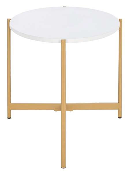 Safavieh Taliyah Oval Coffee Table - White | Coffee Tables | Modishstore - 3