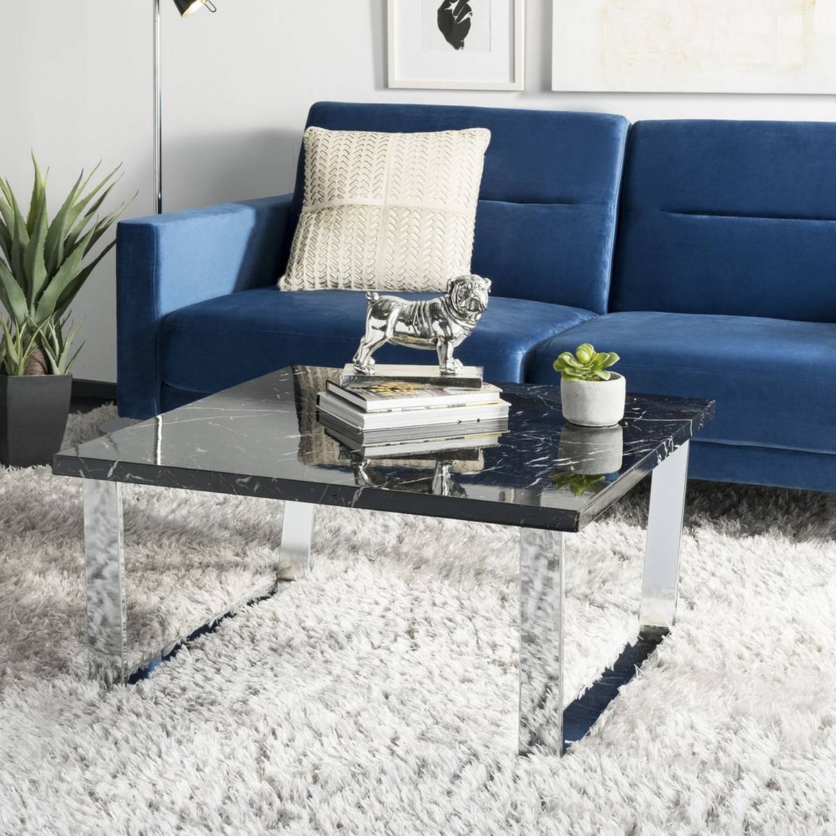 Safavieh Carmen Square Coffee Table | Coffee Tables | Modishstore - 6