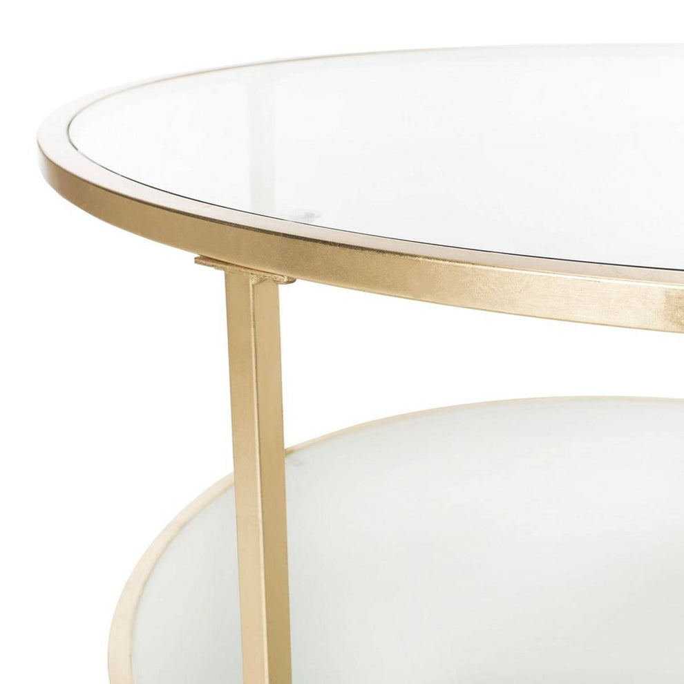 Safavieh Ivy 2 Tier Round Coffee Table | Coffee Tables | Modishstore - 4