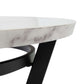 Safavieh Placido Round Coffee Table - White Marble | Coffee Tables | Modishstore - 3