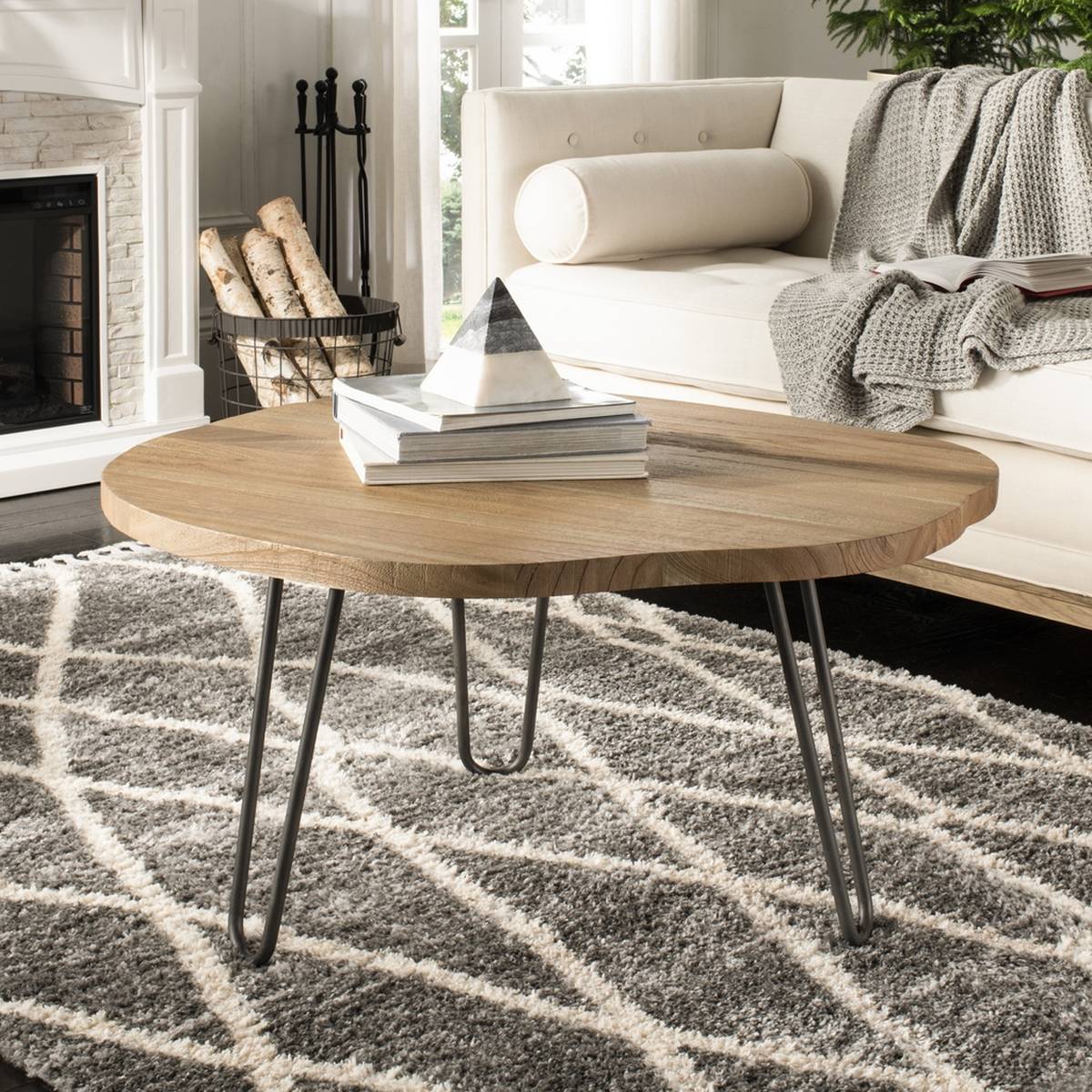 Safavieh Dale Free Edge Coffee Table | Coffee Tables | Modishstore - 2