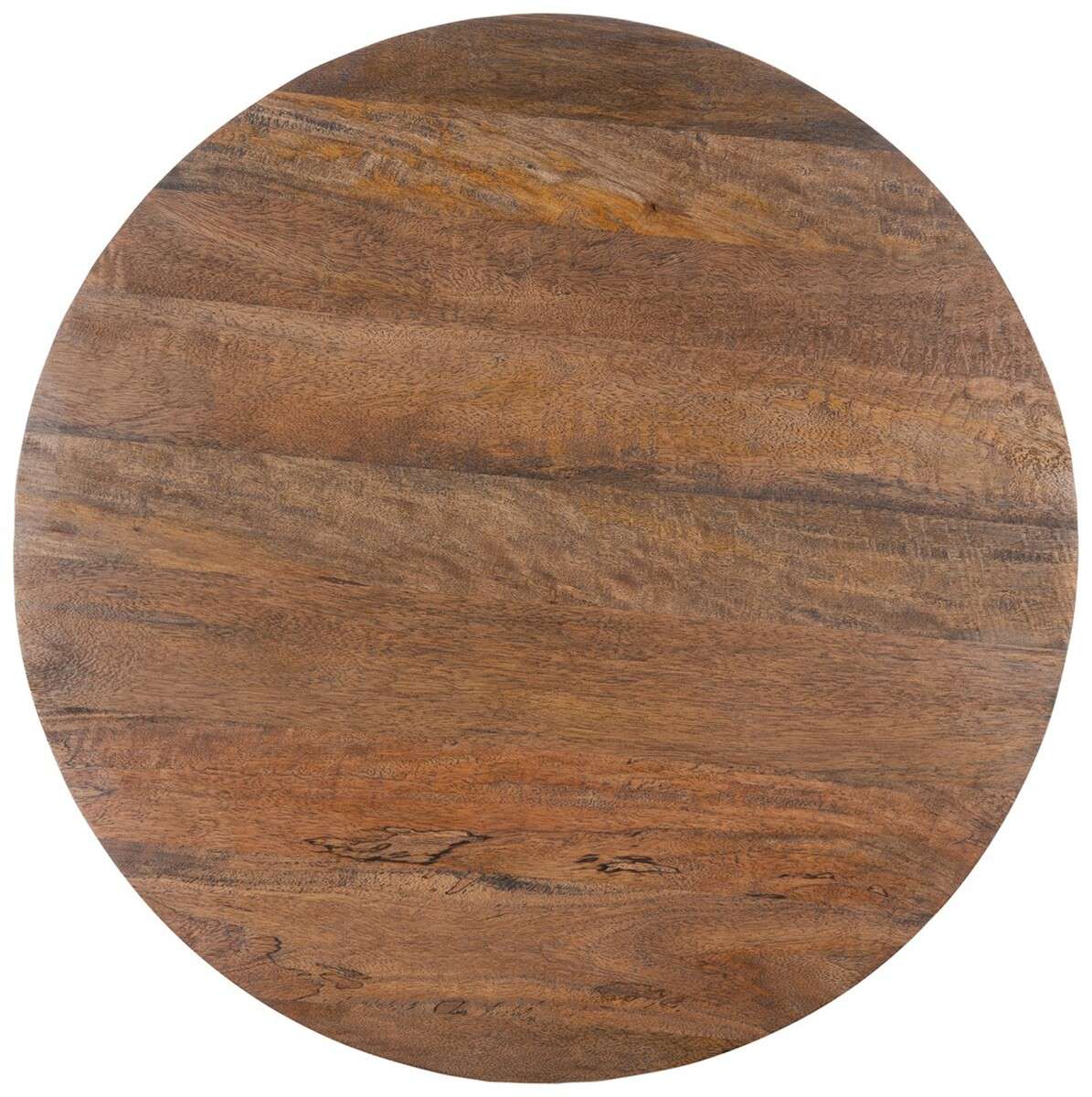 Safavieh Whent Round Coffee Table - Honey Brown Wash | Coffee Tables | Modishstore - 4