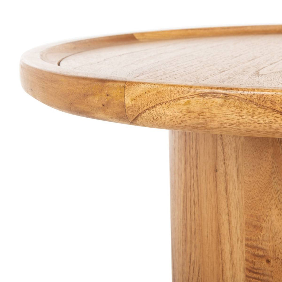 Safavieh Devin Round Pedestal Coffee Table | Coffee Tables | Modishstore - 4