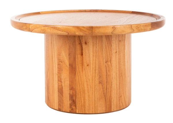 Safavieh Devin Round Pedestal Coffee Table | Coffee Tables | Modishstore - 1
