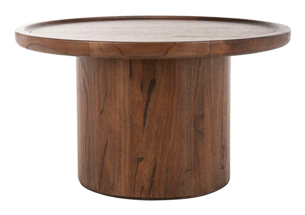 Safavieh Devin Round Pedestal Coffee Table | Coffee Tables | Modishstore - 5