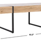 Safavieh Tristan Rectangular Modern Coffee Table | Coffee Tables | Modishstore - 8