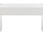 Safavieh Jacob Rectangular Glass Leg Modern Coffee Table | Coffee Tables | Modishstore - 1