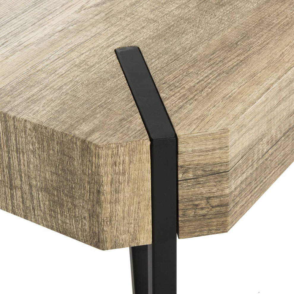 Safavieh Liann Rustic Midcentury Wood Top Coffee Table | Coffee Tables | Modishstore - 3