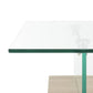 Safavieh Kayley Rectangular Modern Glass Coffee Table | Coffee Tables |  Modishstore  - 4