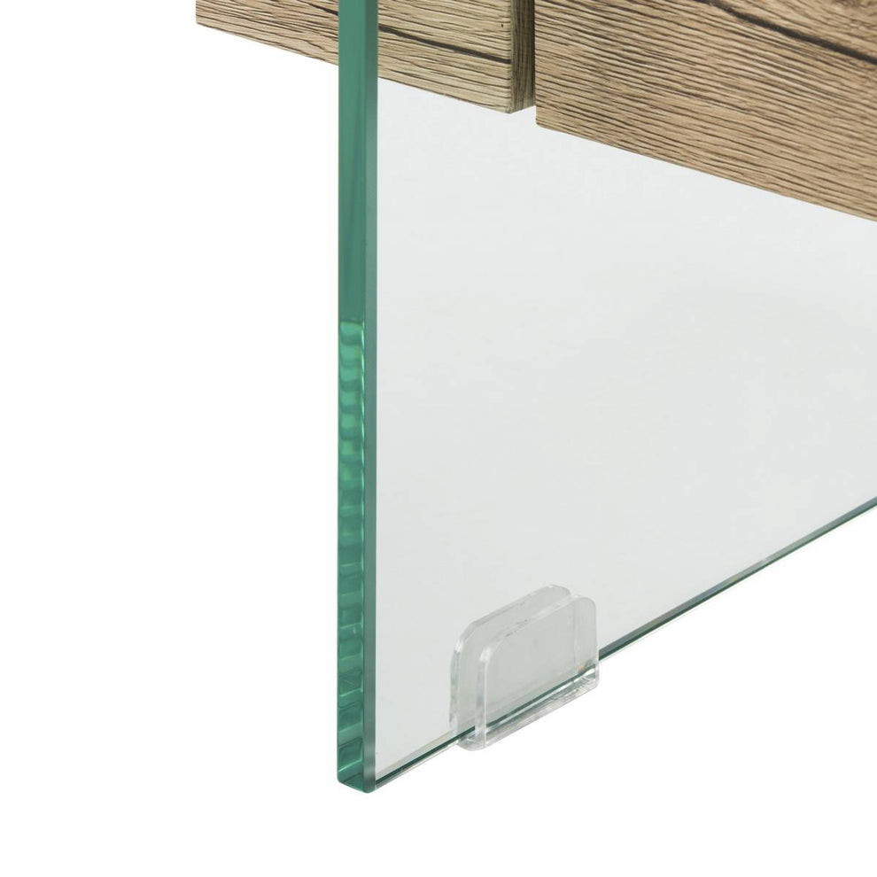 Safavieh Kayley Rectangular Modern Glass Coffee Table | Coffee Tables | Modishstore - 3