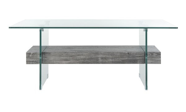 Safavieh Kayley Glass Coffee Table | Coffee Tables | Modishstore - 1