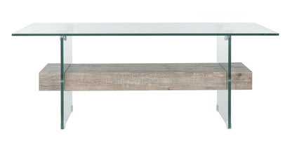 Safavieh Kayley Glass Coffee Table | Coffee Tables | Modishstore - 3