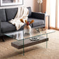 Safavieh Kayley Glass Coffee Table | Coffee Tables | Modishstore - 4