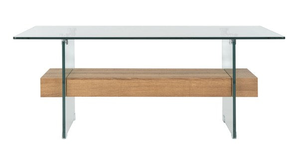 Safavieh Kayley Glass Coffee Table | Coffee Tables | Modishstore - 5
