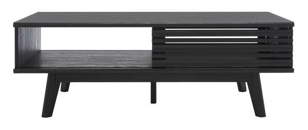 Safavieh Rori 1 Shelf Coffee Table - Black | Coffee Tables | Modishstore - 2