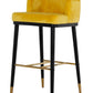 Modrest Conifer Modern Glam Yellow Barstool | Modishstore | Bar Stools