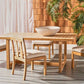Safavieh Montford Teak Dining Table - Natural | Outdoor Tables | Modishstore - 5