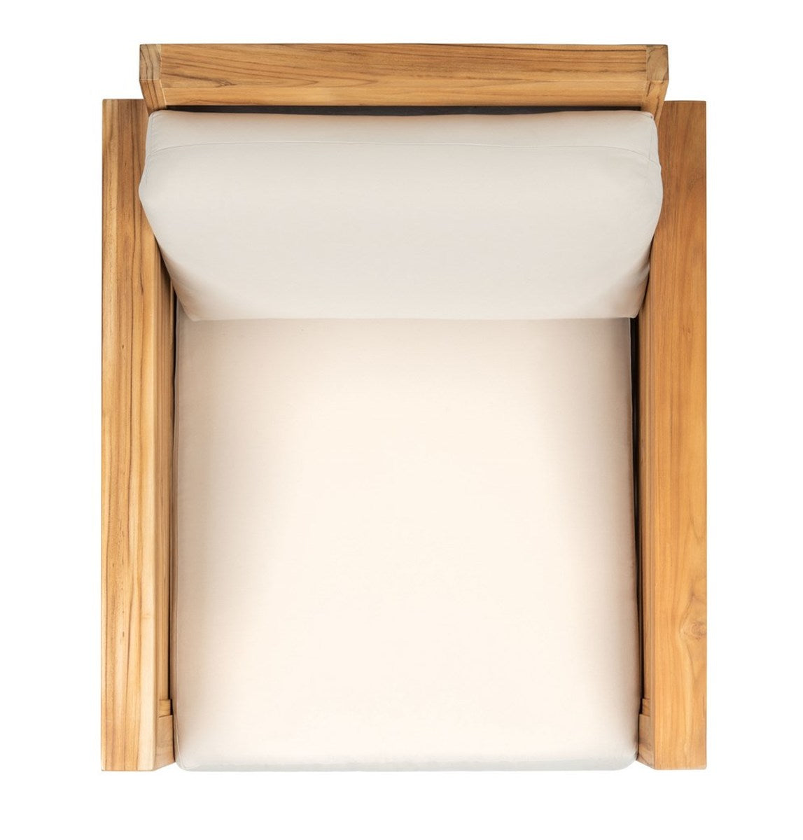 Safavieh Guadeloupe Teak Club Chair | Outdoor Chairs | Modishstore - 2