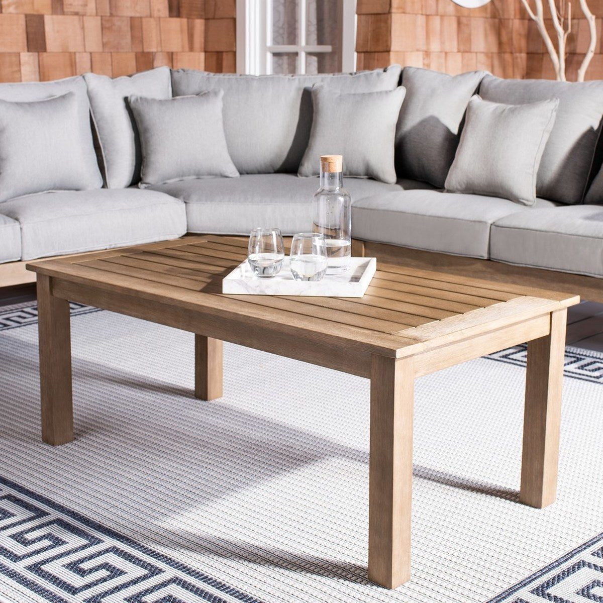 Safavieh Santa Cruz Patio Coffee Table | Outdoor Tables | Modishstore