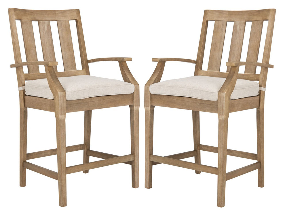 Safavieh San Salvador Patio Bar Stools | Bar Stools | Modishstore - 2