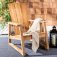 Safavieh San Juan Teak Adirondack Chair | Outdoor Chaise Lounges | Modishstore