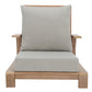 Safavieh Lanai Wood Patio Chair | Outdoor Chaise Lounges | Modishstore - 5
