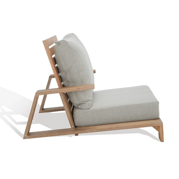 Safavieh Lanai Wood Patio Chair | Outdoor Chaise Lounges | Modishstore - 3