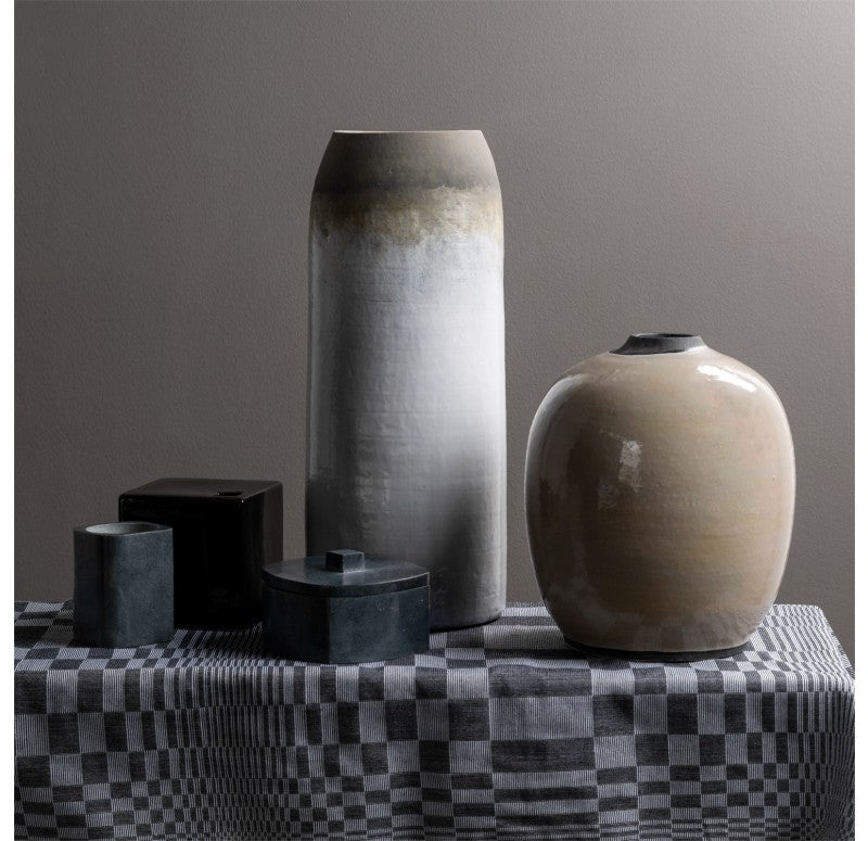 Ovalis Vase, 9.5"H (Set of 2) by Gold Leaf Design Group | Vases | Modishstore-2