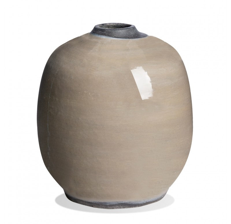 Ovalis Vase, 9.5"H by Gold Leaf Design Group | Vases | Modishstore - 4