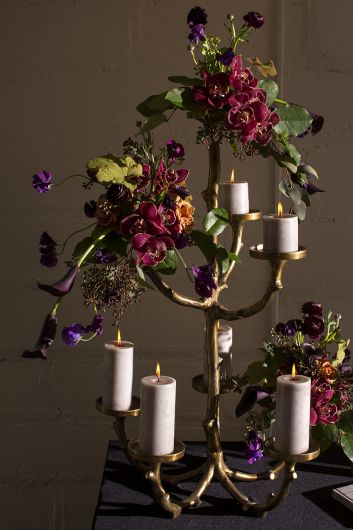 Cressida Candelabra By Accent Decor | Candle Holders | Modishstore - 2