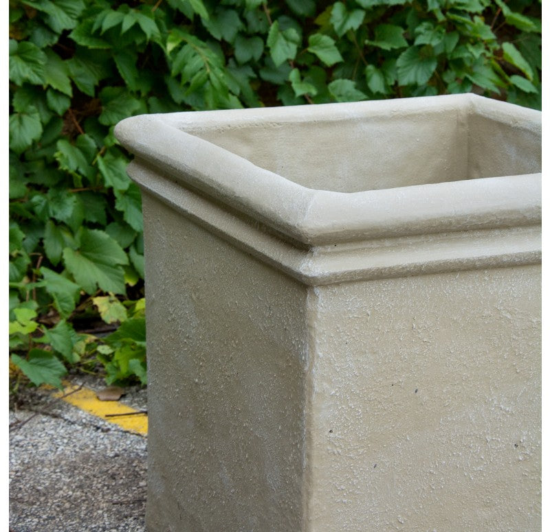 Limestone Planter, Cube Set of 4 by Gold Leaf Design Group | Outdoor Planters, Troughs & Cachepots | Modishstore-5