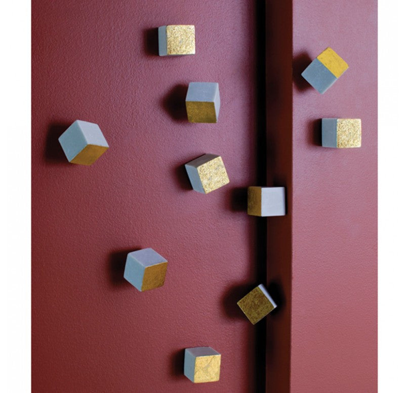 Gold Leaf Design Group Pivot Wall Play - Gold (Set of 10) | Wall Decor | Modishstore