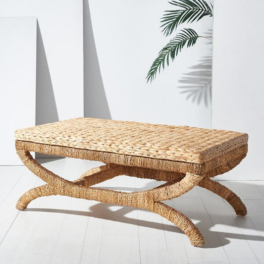 Safavieh Caycee Waterhyacinth Table | Coffee Tables | Modishstore