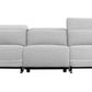 Divani Casa Cyprus - Contemporary Grey Fabric 4-Seater Sofa w/ Electric Recliners | Sofas | Modishstore - 4